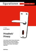 Cover: Privatheit/Privacy - B&ouml;hlau