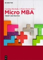 Cover: Micro MBA - De Gruyter