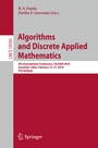 Cover: Algorithms and Discrete Applied Mathematics - Springer