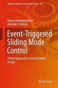 Enlarge image Cover: Event-Triggered Sliding Mode Control - Springer