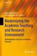Cover: Modernizing the Academic Teaching and Research Environment - Springer
