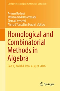 Abbildung von: Homological and Combinatorial Methods in Algebra - Springer