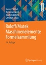 Bild: Roloff/Matek Maschinenelemente Formelsammlung - Springer Vieweg