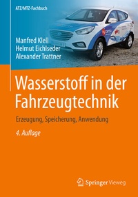 Abbildung von: Wasserstoff in der Fahrzeugtechnik - Springer Vieweg
