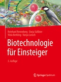 Bild: Biotechnologie für Einsteiger - Springer Spektrum