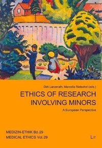 Enlarge image Cover: Ethics of Research Involving Minors - Lit Verlag