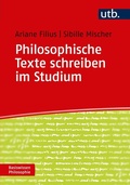 Cover: Philosophische Texte schreiben im Studium - UTB