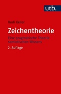 Cover: Zeichentheorie - UTB
