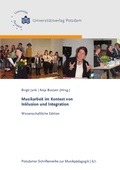 Cover: Musikarbeit im Kontext von Inklusion und Integration - Universit&auml;tsverlag Potsdam