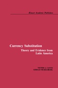 Cover: Currency Substitution - Springer