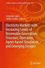 Cover: Electricity Markets with Increasing Levels of Renewable Generation: Structure, Operation, Agent-based Simulation, and Emerging Designs - Springer