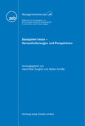 Cover: Bausparen heute - Herausforderungen und Perspektiven - Knapp, Fritz