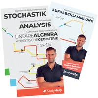 Enlarge image Cover: Mathematik Abitur Lernhefte Set inkl. Aufgabensammlung - StudyHelp Verlag