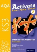 Cover: AQA Activate for KS3: Intervention Workbook 2 (Foundation) - Oxford University Press