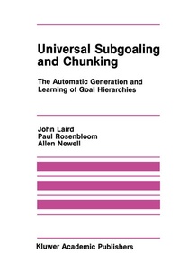 Abbildung von: Universal Subgoaling and Chunking - Kluwer Academic Publishers