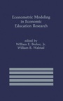 Cover: Econometric Modeling in Economic Education Research - Springer