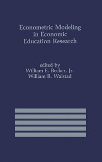 Enlarge image Cover: Econometric Modeling in Economic Education Research - Springer