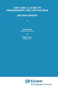 Abbildung von: LISP Lore: A Guide to Programming the LISP Machine - Kluwer Academic Publishers