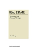 Cover: Real Estate: Investment and Financial Strategy - Kluwer Academic Publishers