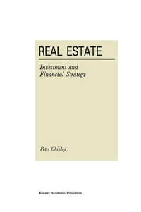 Enlarge image Cover: Real Estate: Investment and Financial Strategy - Springer