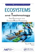 Cover: Ecosystems and Technology - Apple Academic Press Inc.