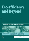 Cover: Eco-efficiency and Beyond - Routledge