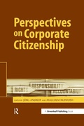 Cover: Perspectives on Corporate Citizenship - Routledge