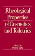 Cover: Rheological Properties of Cosmetics and Toiletries - Routledge