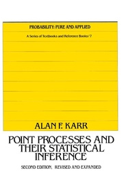 Enlarge image Cover: Point Processes and Their Statistical Inference - Routledge