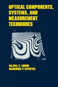 Cover: Optical Components, Techniques, and Systems in Engineering - Routledge