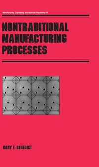 Abbildung von: Nontraditional Manufacturing Processes - CRC Press