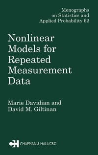 Enlarge image Cover: Nonlinear Models for Repeated Measurement Data - Chapman & Hall/CRC