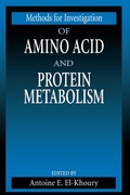 Cover: Methods for Investigation of Amino Acid and Protein Metabolism - CRC Press