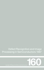 Cover: Defect Recognition and Image Processing in Semiconductors 1997 - Routledge