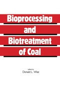 Cover: Bioprocessing and Biotreatment of Coal - Routledge