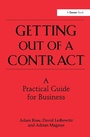 Cover: Getting Out of a Contract - A Practical Guide for Business - Routledge