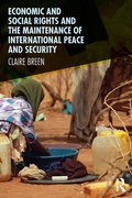 Cover: Economic and Social Rights and the Maintenance of International Peace and Security - Routledge