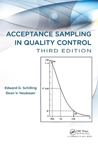 Abbildung von: Acceptance Sampling in Quality Control - Chapman & Hall/CRC