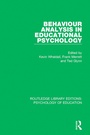 Cover: Behaviour Analysis in Educational Psychology - Routledge