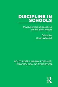 Abbildung von: Discipline in Schools - Routledge