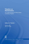 Cover: Thiselton on Hermeneutics - Routledge