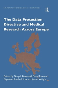 Abbildung von: The Data Protection Directive and Medical Research Across Europe - Routledge