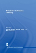 Cover: Simulation in Aviation Training - Routledge