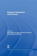 Cover: Regional Integration and Poverty - Routledge