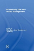 Cover: Questioning the New Public Management - Routledge