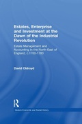 Cover: Estates, Enterprise and Investment at the Dawn of the Industrial Revolution - Routledge