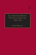 Cover: Clandestine Erotic Fiction in English 1800-1930 - Routledge