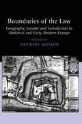 Cover: Boundaries of the Law - Routledge