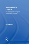 Cover: Beyond Law in Context - Routledge