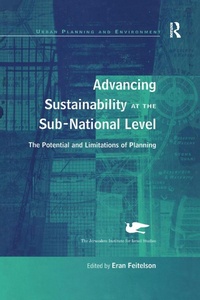 Enlarge image Cover: Advancing Sustainability at the Sub-National Level - Routledge